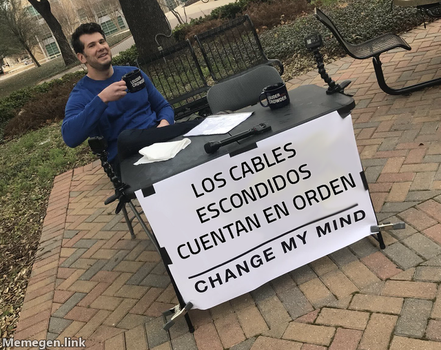 Cambien mi opinion